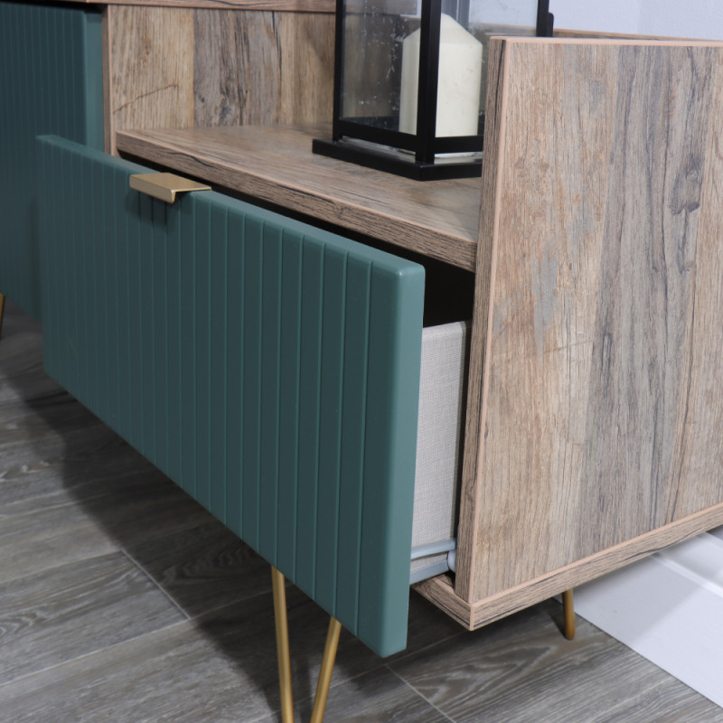 Linear 3 Drawer Chest │ Ready Assembled Living Room Furniture │